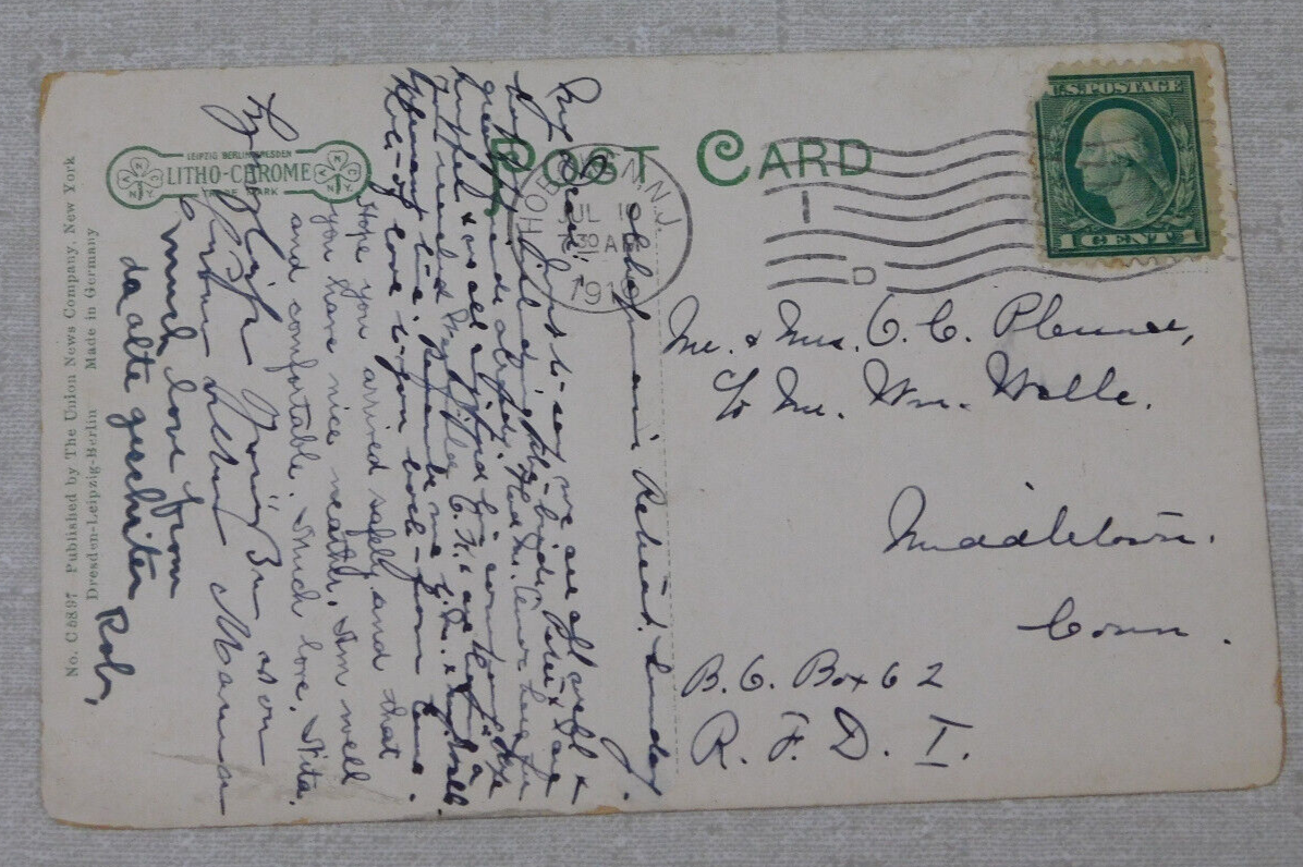 Ferry House Central Railroad of New Jersey Jersey City New Jersey