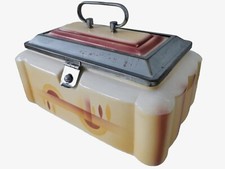 Spritzdekor Art Deco Bauhaus XXL Dose Keksdose Paetsch Frankfurt Oder