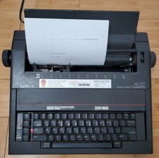 Brother AX-22 Electronic Typewriter thumbnail