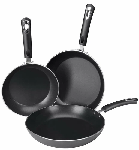 3 Piece Nonstick Frying Pan Induction Bottom 8" 9.5" 11 inch Set Utopia Kitchen