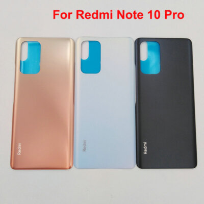 Replacement Glass Battery Back Door Cover Für Xiaomi Redmi Note 10 Pro