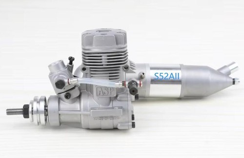 ASP AP09A ap06 40 46 52 61 108 FS52AR 2-Stroke Glow Nitro Engine For RC Airplane - Picture 7 of 28