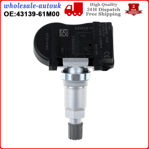 433MHZ TPMS For Suzuki SWIFT VITARA TPMS Tyre Pressure Valve Sensor 43139-61M00 - Picture 4 of 10