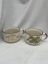 Vintage Shell Petrol Station Promotional Soup Bowls Ceramics 