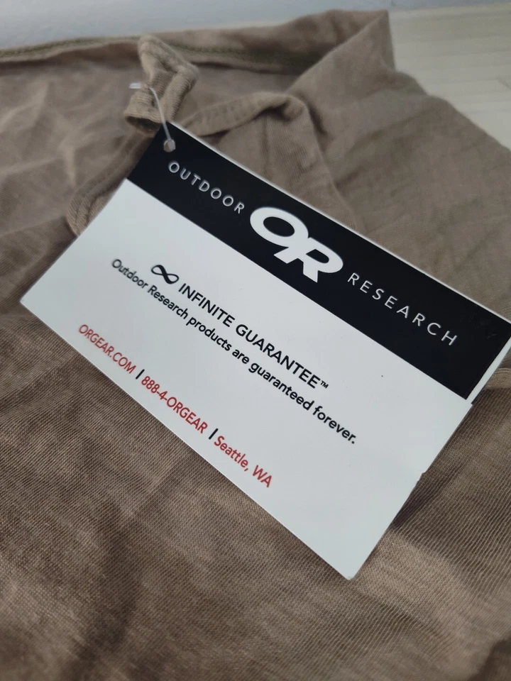 Outdoor Research Nomex Bandana Triángulo Elastizado Multiusos Bronceado Cubierta Foto 3 de 4