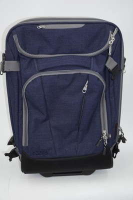 EBags Mother Lode Carry On Upright Rolling Luggage Blue EB2146-21W 21''