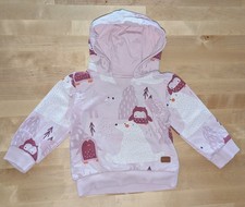 Mädchen Hoodie Pullover Rosa Gr.80 Topomini 