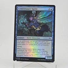 x1 Crimestopper Sprite MKM MTG 49 FOIL COMMON M/NM 1x