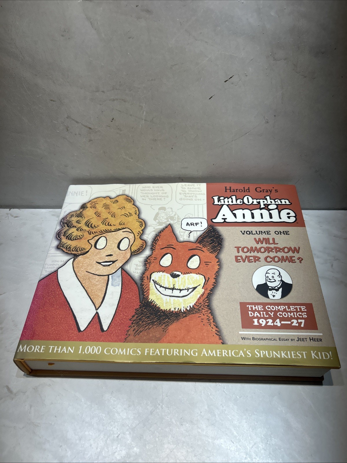 Little Orphan Annie Volume 1 (One) by Harold Gray HARDCOVER COMIC ART BOOK Rare