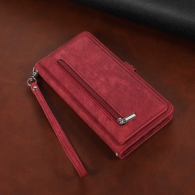 For iPhone 17 Air 13 17 16 Pro Max 15 14 12 11 Phone Case Leather wallet Shell