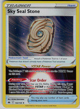 Sky Seal Stone 143/159 Crown Zenith Rare Holo NM Pokemon TCG