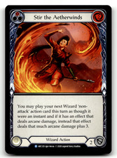 Stir the Aetherwinds (Red) ARC129 Normal Rare Arcane Rising LP