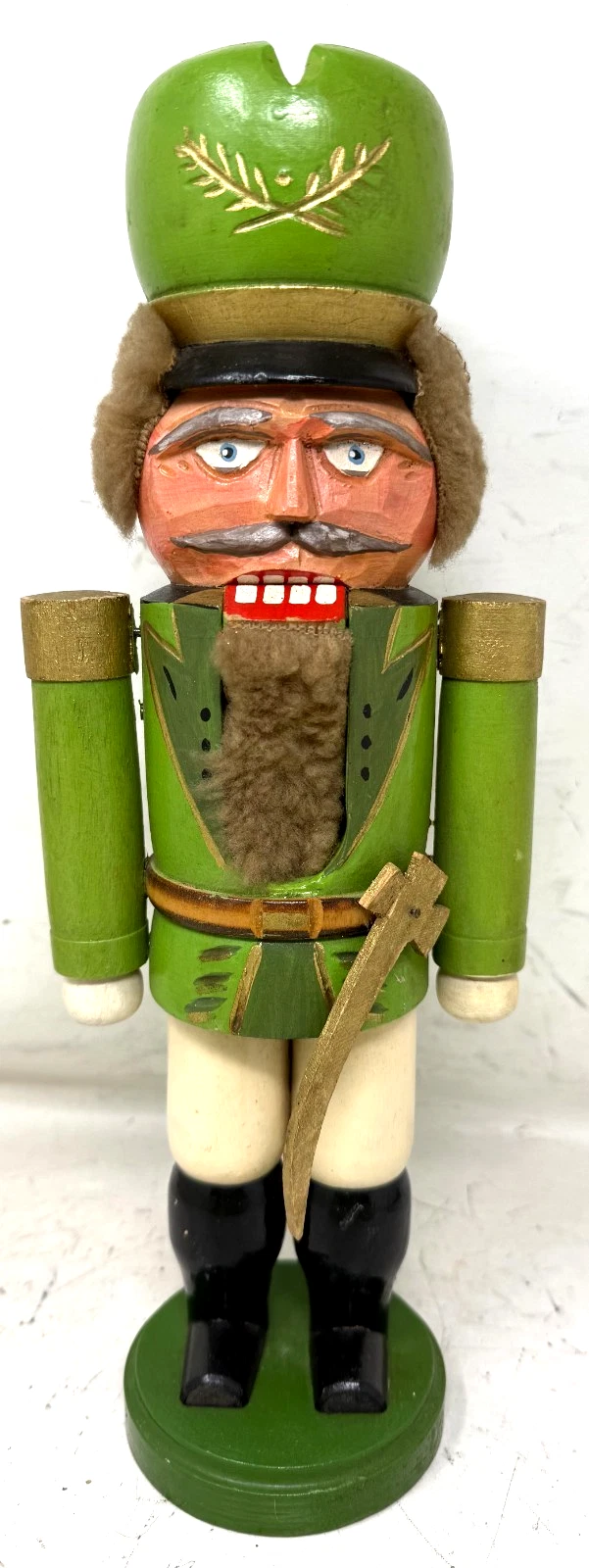 Nutcracker Erzgebirge Soldier Hussar 35cm OLD Head Carved RARE Collectable
Opens in a new window or 