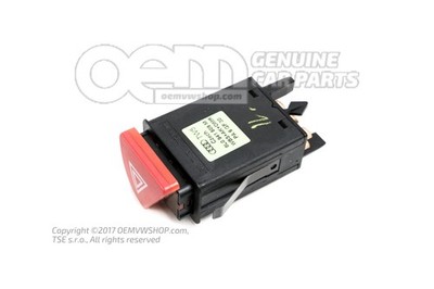 Volkswagen Original Hazard warning light switch relay turn signal/emerg.light
