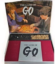 Vintage The Game of Go Two Player Strategy Board Game 100% Complete VGC