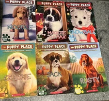 THE PUPPY PLACE by Ellen Miles Lot of 6 Chapter Books