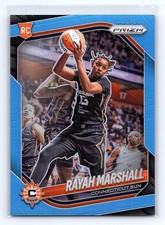 Rayah Marshall 2025 Panini Prizm WNBA #47 Carolina Blue Prizms #/125 Rookie
