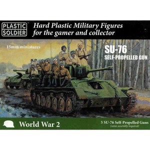 SU76 platoon Plastic Soldier soviet 15mm Russian WWII Korea Su-76 Polish Finnish