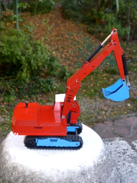 Strenco # 281 Liebherr 961 Excavator no Dinky no Tekno - Immagine 3 di 4