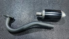 Exhaust Header Pipe with Muffler Silencer for Predator 196cc 212cc GX160 GX200