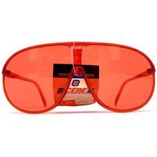 Vintage CEBE 1907 Sunglasses - France 1990's - Large - ORIGINAL - Orange - RARE