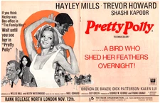 17 x 11 Kine Weekly Advert Pretty Polly 1967 Hayley Mills Trevor Howard