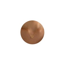 Dainty Gold Necklace for Women - Dainty 14k Gold Plated Cute Heart Choker Neckla