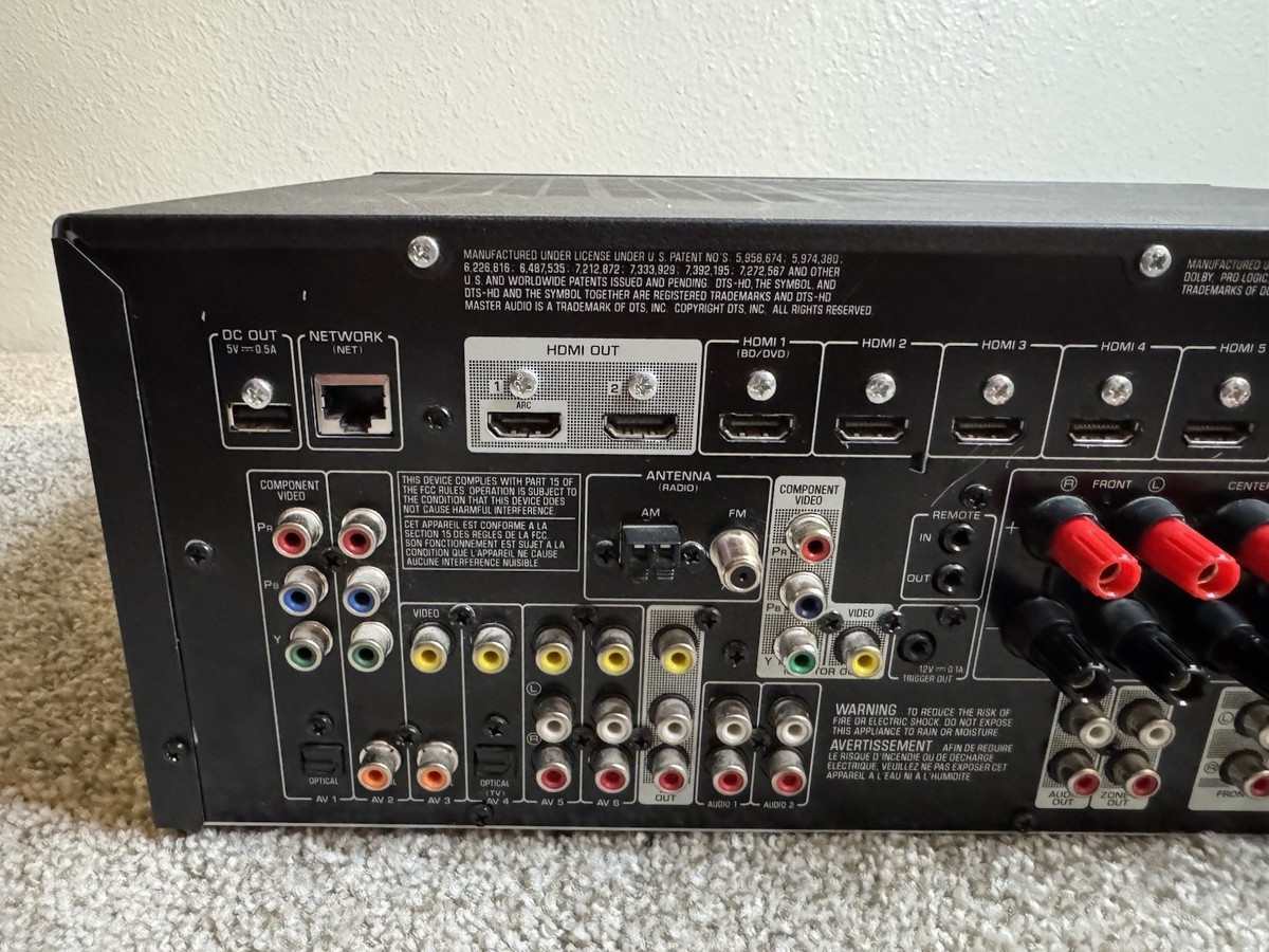 Yamaha RX-V773 Network 7.2 Receiver DLNA AirPlay Bi-amp 3D 4K