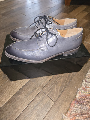 Magnanni  x Saks Mens Conso Shoes - Size 7.5 (Grey)