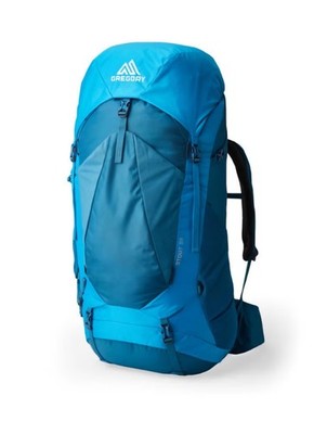 Gregory Mountain Product Stout 55L MD/LG NEW Hiking Backpacking Compass Blue 