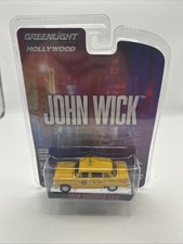 Greenlight Hollywood John Wick 1974 Checker Taxi 1/64 Die-Cast Series 33 Sealed
