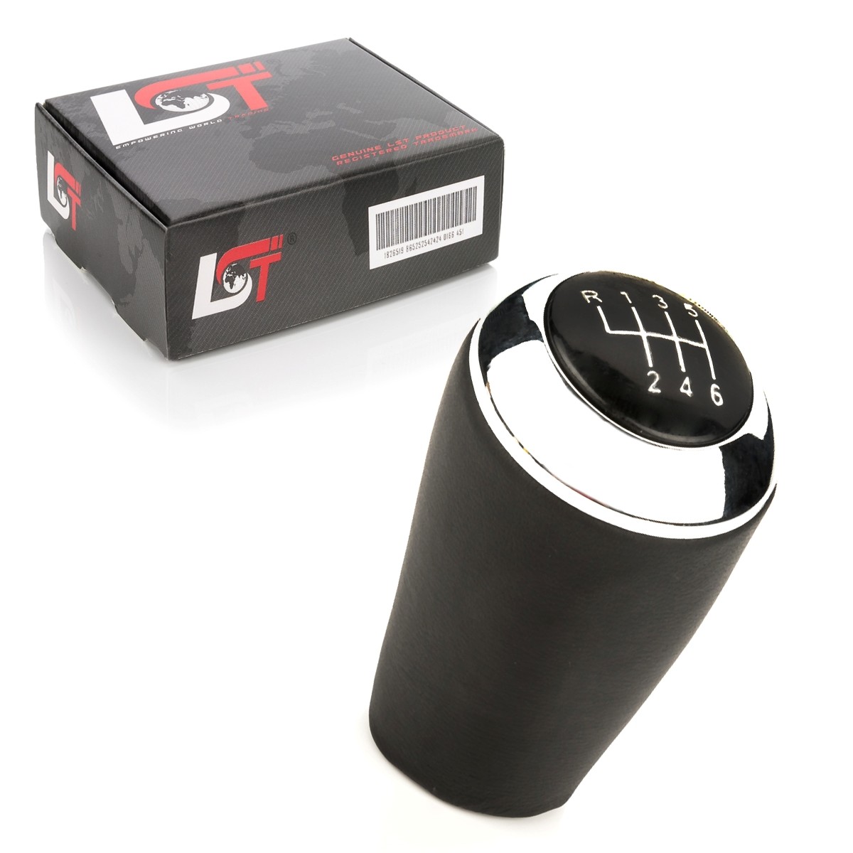 6 Gear Shift Knob Gear Lever Shift Handle Button Chrome for Mazda 2 DE 3 BK BL