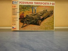 SDV Bausatz Anhänger Tieflader P20 Militär