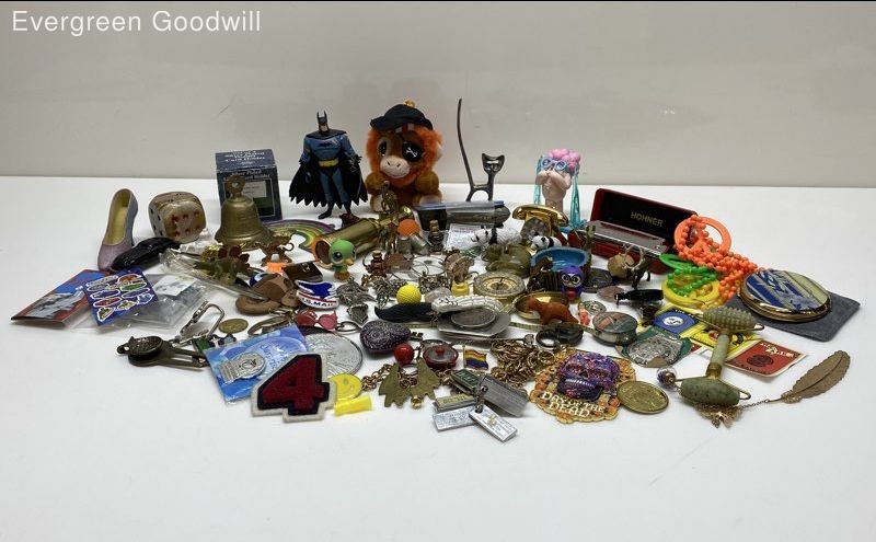 7 Lbs. of Trinkets, Oddities, Curiosities, Toys