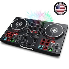 Professional 2 Deck DJ Controller for Seamles...