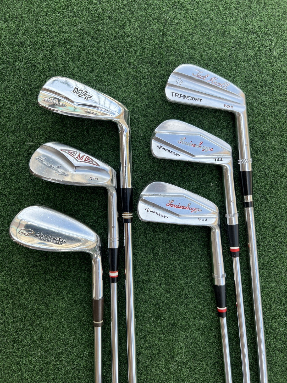Irons 2,4,6,8,9,s Original Shafts And Grips