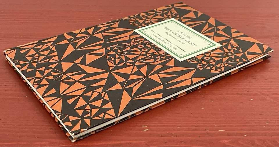 VTG T.S. Eliot Das Wüste Land/The Waste Land English/German Insel-Bücherei 1957 - Image 4 of 4