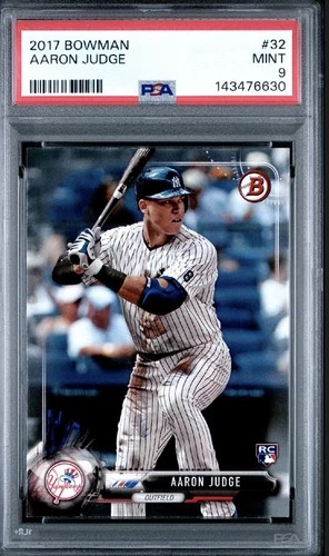 2017 Bowman - Aaron Judge #32 (RC) PSA 9