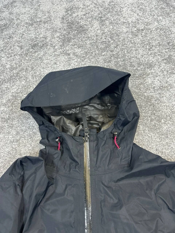 Chaqueta deportiva Eastern Mountain para mujer XL negra serie Gore-Tex Ascent cremallera completa * Foto 2 de 4