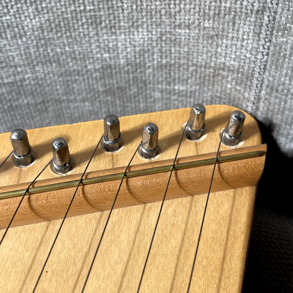 Instrumento de arpa musical vintage "The Music Maker" en caja original Foto 3 de 4