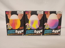 SET OF 3 NeeDoh Dippin’ Dazzler Eggs Nee Doh Color Changing Egg NEW