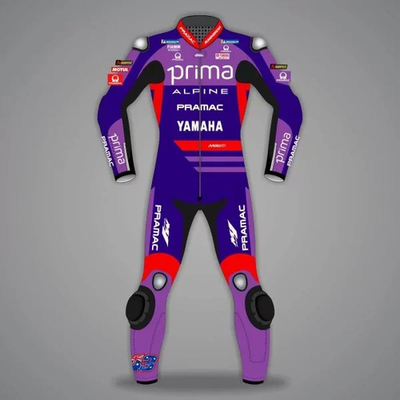 #ad Jack Miller Leathers Yamaha Pramac MotoGP 2025 Available in all Sizes GBP 270.00