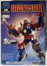 Marvel Legends Series Detroit Steel  Iron Man Deluxe