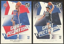 2024 Donruss Great X-pectations Rookies Ron Holland II, Terence Shannon Jr. 