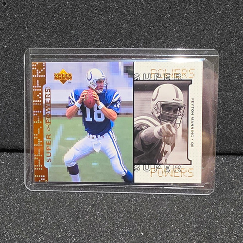 Peyton Manning #S16 1998 Upper Deck Super Powers card
