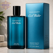 Davidoff Cool Water Eau De Toilette 200ml Men's Perfume Spray New Sealed
