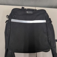 Able2 Wheelchair Walker Storage Bag Black Reflective Travel Pouch
