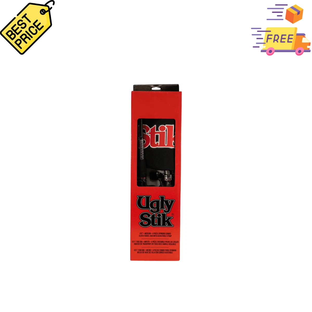 Ugly Stik 6 ft 6 in Item Fishing Rod & Reel Combos for sale | eBay