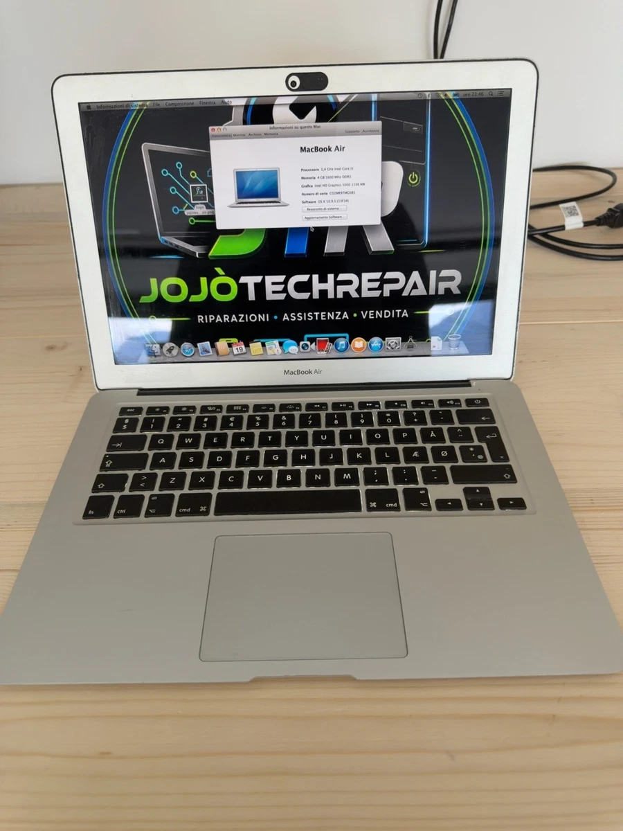 Laptop e portatili Apple MacBook Air Anno di rilascio 2014