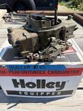 Vintage Holley 4781 850 Cfm 4 Barrel Dual Feed Double Pumper 4150 Carburetor Vintage Holley 4781 850 Cfm 4 Barrel Dual Feed Double Pumper 4150 Carburetor